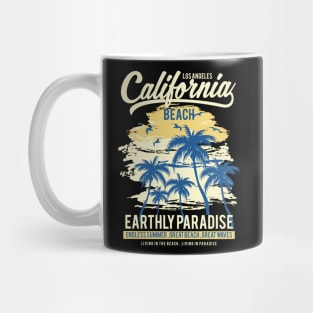 California Beach Earthly Paradise Seal Beach Mug